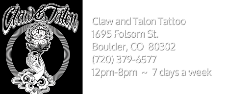 Claw and Talon Tattoo